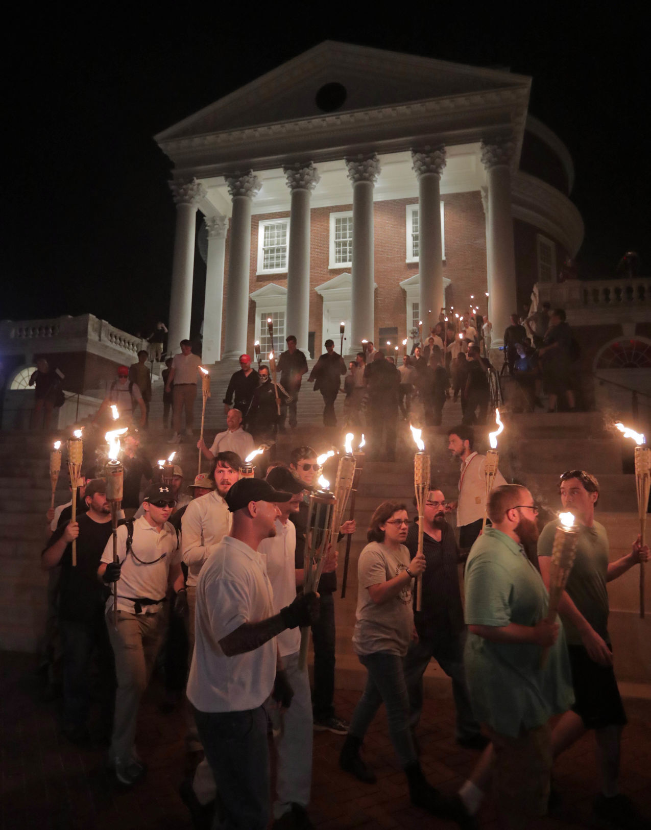A look back: Charlottesville, Aug. 11, 2017